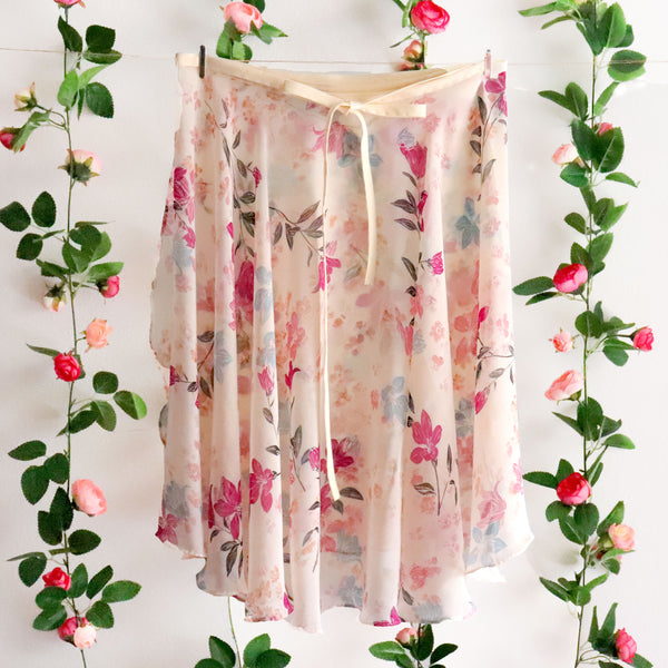 Impressionists- Lily Print Ballet Wrap Skirt