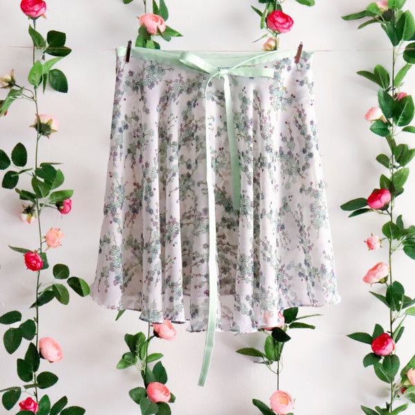 Ditsy Floral Ballet Wrap Skirt