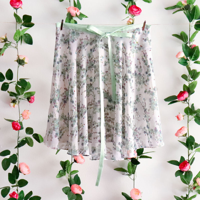 Ditsy Floral Ballet Wrap Skirt