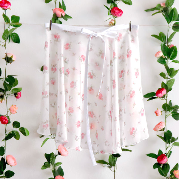 Petite Rose Ballet Wrap Skirt